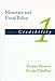 Monetary and Fiscal Policy, Vol. 1: Credibility