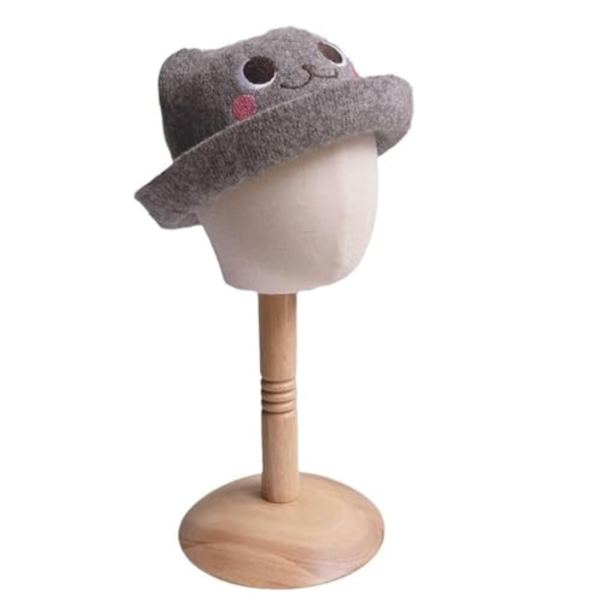 Baby Head Model with Wooden Base for Styling