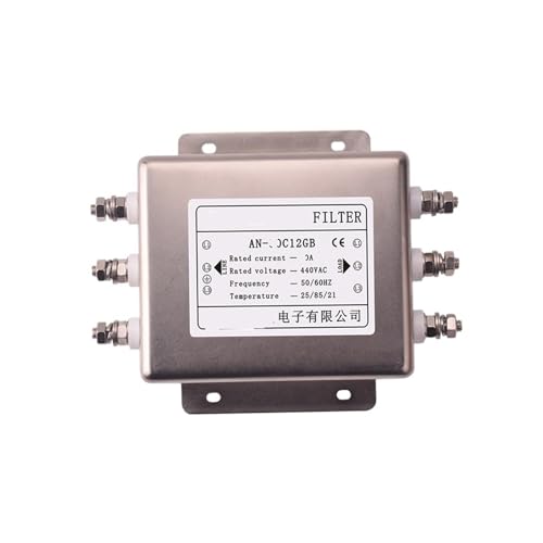Filtro trifásico 380V 440V 50A AN-50C12GB soluciona paradas por errores CNC