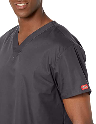 Image of Dickies EDS Signature Scrubs Tops for Women V-Neck Modern Classic Fit