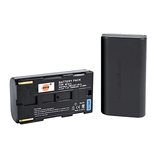 Batterie BP-915 compatible Canon E1 E2 E30 pack de 2 accus rechargeables