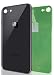 Apple iPhone 8 Replacement Back Glass Cover Back Battery Door w/Pre-Installed Adhesive,Best Version Apple iPhone 8 All Models OEM Replacement (Black)