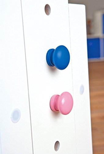 Interlink Kinderschreibtisch BARU mit Stuhl Mali pink und Rollcontainer Simon - 6