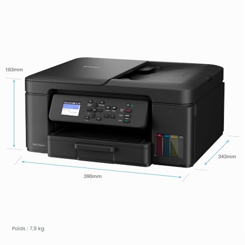 Multifonction Brother DCP T780DW Jet d'encre Couleur WiFi Duplex ADF Écran Tactile - vue 4