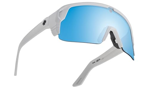 Image of SPY Optic Monolith 5050, Cylindrical Shield Semi-rimless Sunglasses, Color and Contrast Enhancing Lenses