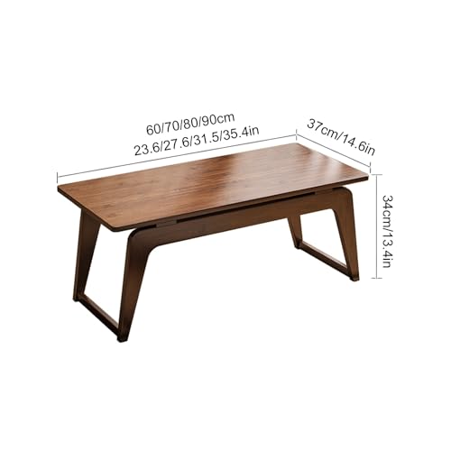 Table basse japonaise pour manger au sol confortablement dans le salon