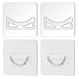 Fixation sans dommage: Les embouts en silicone antidérapants assurent un maintien ferme entre deux murs, dans une fenêtre ou un placard, sans abîmer les surfaces