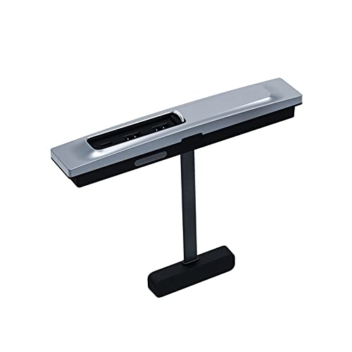 VXDAS Estación de acoplamiento inteligente Tesla Modelo 3 Modelo Y Consola central Cubierta deslizante Hub USB a prueba de polvo con puerto de carga rápida PD y luz ambiental LED automática Cover