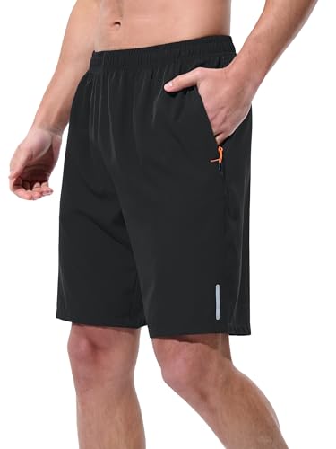 Mens Athletic Shorts Running Shorts Quick Dry Workout Shorts 7