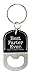 ThisWear Funny Dad Keychain Best Farter Ever Oops I Meant Father Leatherette Bottle Opener Keychain Black
