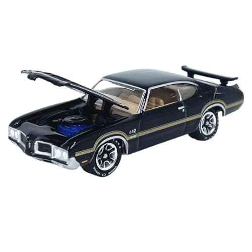 Miniatura Display 1:64 1972 Old S 442 W-30 Metal Diecast miniatura 1