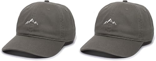 Outdoor Cap unisex-adult Mountain Dad Hat Mountain Embroidered Dad Hat – Adjustable Soft Cotton Polo Style Unstructured Baseball Cap for Men & Women (pack of 1)
