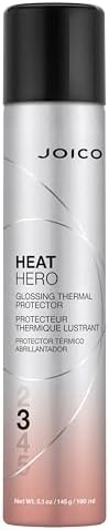 Joico Heat Hero Glossing Thermal Protector | For Most Hair Types | Thermal Heat & Humidity Protection | Reduce Split Ends | Boost Shine | Paraben & Sulfate Free | 145g | 5.1 oz