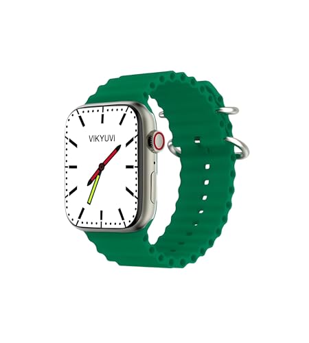 VIKYUVI Vikfit Halo Pro 2.01" Biggest Display Smart Watch with Bluetooth (V5.2) Calling with Metal Body with Rotating Crown, in-Built Games, Wireless Charging, Green (B0CS6DSY1J) Amazon Price History, Amazon Price Tracker