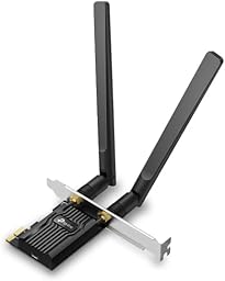 TP-Link Archer TX10E PCIe Adaptateur WiFi 6 AX900 Mbps, Carte réseau pour PC Fixe avec Bluetooth 5.3, MU-MIMO, OFDMA, WPA3, Double antenne, Prend en Charge Windows 10/11