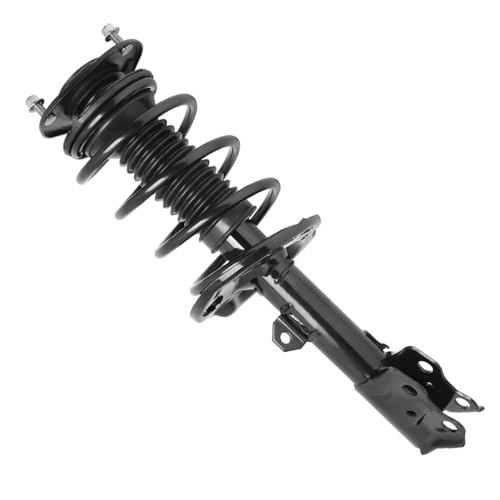 Image of Detroit Axle - Front Struts Kit for 2019 Toyota Corolla [Hatchback] 2 Lower Control Arms with Ball Joint 2 Struts with Coil Spring Assembly Replacement Suspension Kit