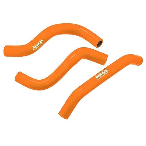 ディーアールシー(DRC) KTM 250SX-F/XC-F/EXC-F 350SX-F/XC-F/EXC-F, HQV FC/FX/FE350, GASGAS MC/EC250 MC/EC350 etc ラジエターホースキット オレンジ F6059