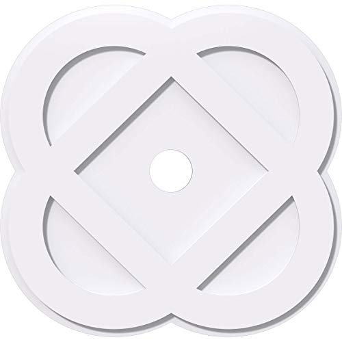 Ekena Millwork CMP40CE-05000 Charlotte Architectural Grade PVC Contemporary Urethane Ceiling Medallions 40"OD x 5"ID x 16"C x 1"P