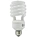 Energy Miser FE-IISB-23W/27K - 23 Watt CFL Light Bulb - Compact Fluorescent - T2-100 W Equal - 2700K Warm White - 80 CRI - 70 Lumens per Watt - 12 Month Warranty