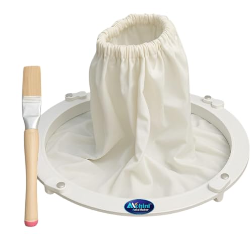 Image of Mohini Flour Mill Ring Cover set (Wooden Brush free) | Flourmill Ring and cloth Ring kapda set | Aatachakki Ring (11 Inch Size) | Gharghanti Ring Bag (Wooden Brush Free)
