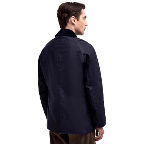 Barbour Men's Ashby Waxed Jacket, Navy4