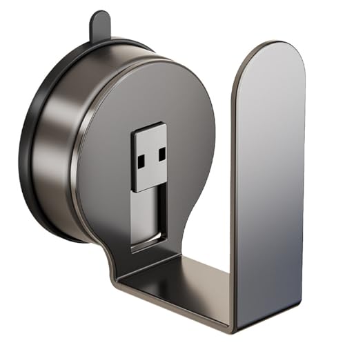 Soporte para tapas de contenedor de pared con tazas de absorción para cocina 6