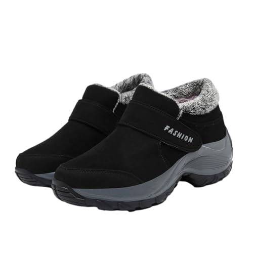 LEADER SHOW Women's Casual Comfort Walking Shoes Stylish Non-Slip Platform Work Sneakers3