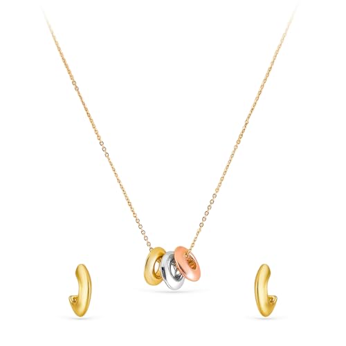 Image of Rubans Pendant Western Style Jewellery Set Gift for Women & Girls