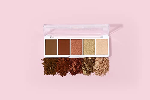 Wet N Wild Color Icon Eyeshadow Makeup 5 Pan Palette, Go Commando, Matte, Shimmer, Metallic, Long Wearing, Rich Buttery Pigment, Cruelty Free #TOP5