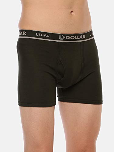 Image of Dollar Lehar Mens Combed Cotton Trunk - Actual Colour May Vary
