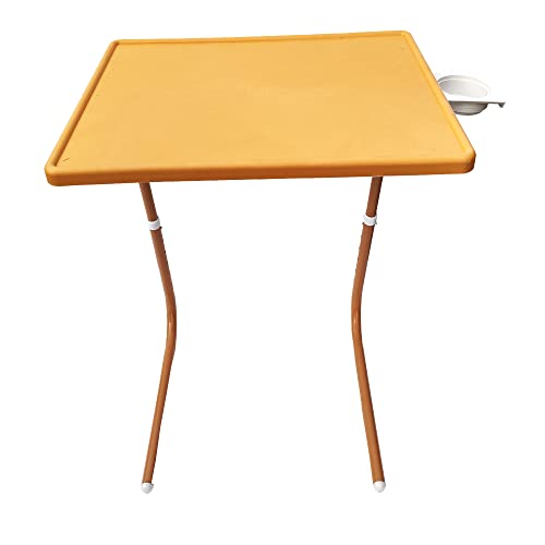Image of TAVASYA Adjustable Table Mate - Multi Purpose Laptop & Kids Study Table - Sandal Wood Color TYTM9