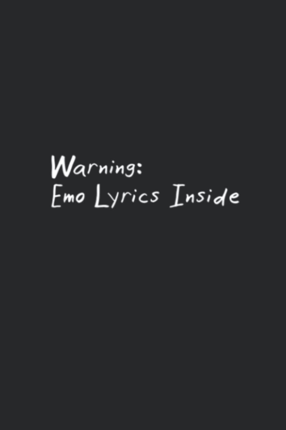 Emo Lyric Journal for Songwriters - Song Lyric Writing Notebook