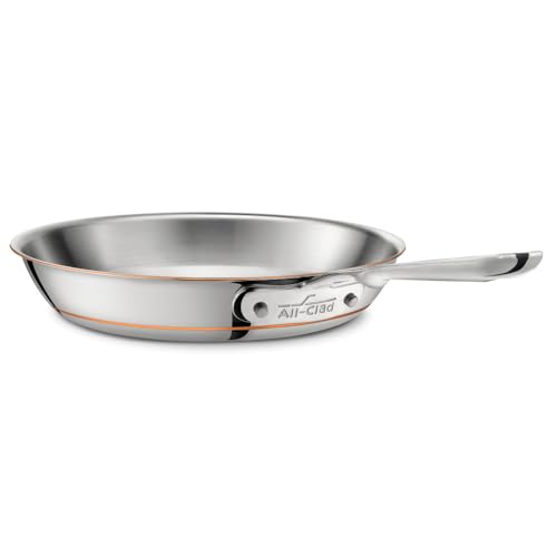 Comparison: Best All Clad Copper Core Stainless Steel Cookware 8 All-Clad Copper Core 5-Ply Stainless Steel Fry Pan 10 Inch Induction Oven Broiler Safe 600F Pots and Pans, Cookware Silver