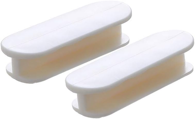 Self-Adhesive Pull Handles 2 Pack, Handle Helper for Kitchen Cabinet Knobs Drawer Window Sliding Closet Push Pull Helper Stick-on Handles (White)