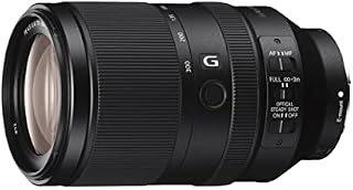 Sony SEL70300G 70 - 300 mm F4.5-5.6 FE Full Frame Optical Steady Shot G Lens - Black