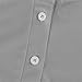 Womens Long Sleeve Polo T Shirts V Neck Fall Basic Collared Tops Fashion 2025 Business Casual Work Blouse S Gray