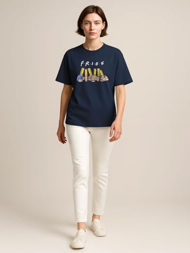 Image of HELLCAT Beige Trendy Printed Oversized T-Shirt for Women