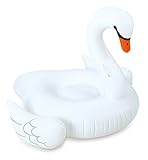Summer Palms Giant Swan Lounge Pool Float, 78