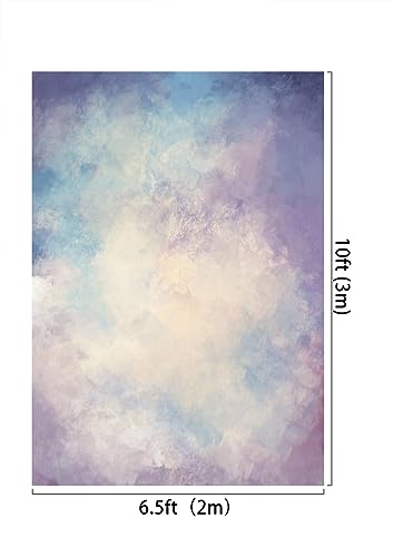 Kate Backdrop Photography 2x3m Blue Purple Abstract Photo Shooting Backdrop Family Background for Portraits Dream Wedding Photo Booth Microfiber Soft Cloth Photography Props for Newborn - Image 3