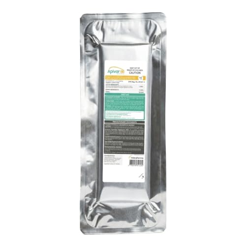 Mann Lake Apivar 2.0 Varroa Mite Treatment Strips Varroa Control for Spring & Fall Adaptable Strip Lengths for Multiple Hive Configurations Long Lasting Colony Protection 4 Strips