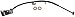 Dorman H620917 Front Driver Side Brake Hydraulic Hose Compatible with Select Dodge Models
