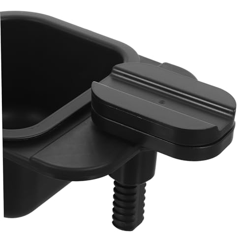 Caneca de Basura Pequeña Clip para Escritorio Negra miniatura 7