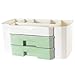 Produktbild SASKATE Kosmetik Organizer Box mit Schubladen Make-up Disply Fall  Multi Grid Storage Box Desktop Schmuck Display Fall grün
