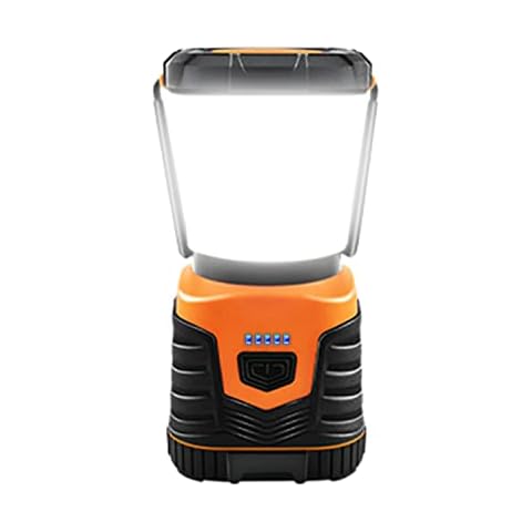 LED Camping Lantern Rechargeable, Greadio LED Flashlight Lantern with 1000LM,4 Light Modes,4400mAh Power Bank,IP44 Waterproof,Portable Bright Camping Light for Emergency, Outdoor Hiking,Power Outages Cover