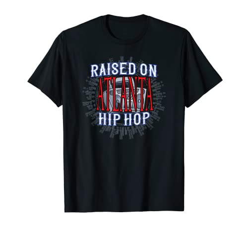 Boombox Ghetto Blaster Rap R&B Atlanta Hip Hop Camiseta
