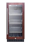 Summit SCR1536BGPNR Summit SCR1536BGPNR 15 Inch Wide Commercial Beverage Center with Professional Handle