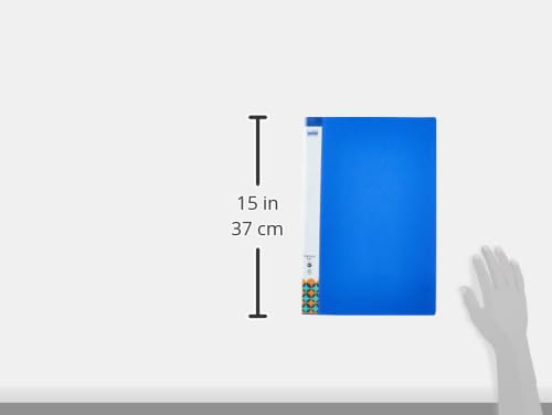 Image of Solo FC Punchless Lever Clip File | Transparent Pocket, Office Document File Folder for Papers & Projects, Display Presentation Organizer Plastic File for Certificates & Portfolio
