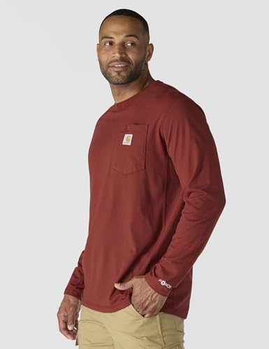 Carhartt Men's Force Relaxed Fit Midweight Long-Sleeve Pocket T-Shirt2