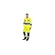 Portwest TX55 Herren Nantes Hi-Vis Reflektierende Overall-Arbeitsoveralls Sicherheitsklasse 3 Gelb/Navy, L