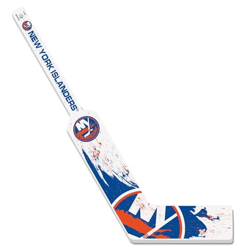 Sports Decor New York Islanders Mini Stick | Wood Splatter Goalie Stick